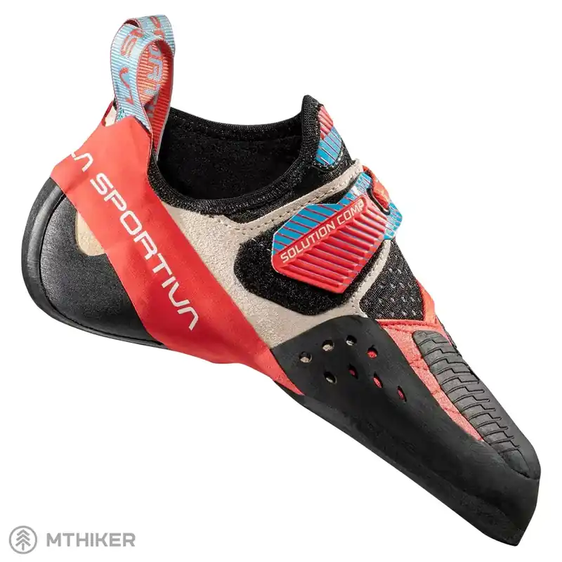 La Sportiva Solution Comp dámské lezečky, hibiscus/malibu blue Zlevněný