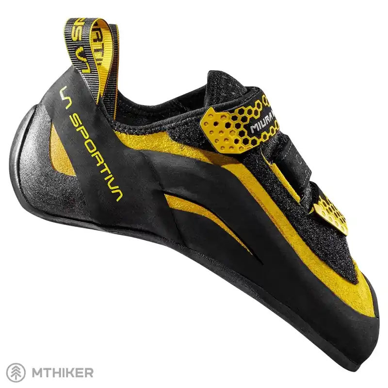 Autentický La Sportiva Miura VS lezečky, černá/žlutá