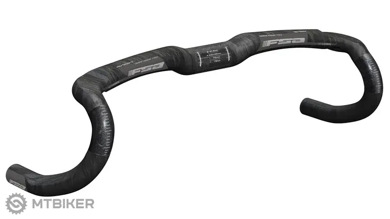FSA K-Wing AGX Carbon řídítka, Ø-31.8 mm Hit Sezóny