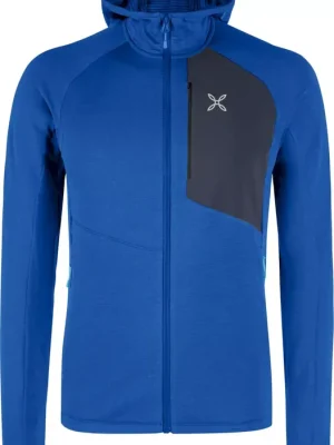 Expresní Doručení Montura VERTIGO POWER GRID HOODED mikina, b.blue/graphite blue
