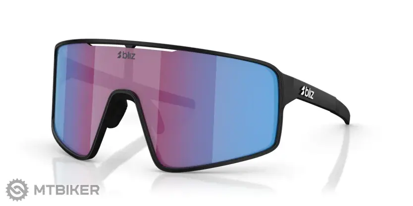 Bliz P001S brýle, matt black/rose violet mirror blue Cenově Výhodný