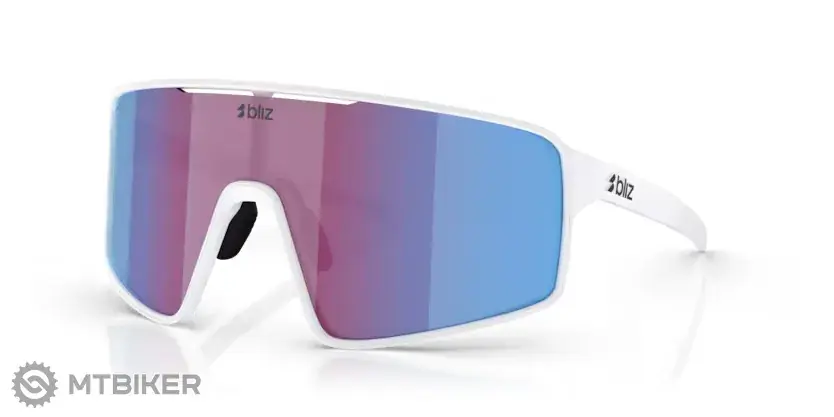 Vysoce Kvalitní Bliz P001 brýle, White/Nano Optics Nordic Light Begonia Violet, Blue Multi