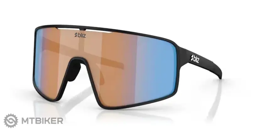 Bliz P001 brýle, Matt Black/Nano Optics Nordic Ligh Coral Orange, Blue Multi Nejlepší Cena