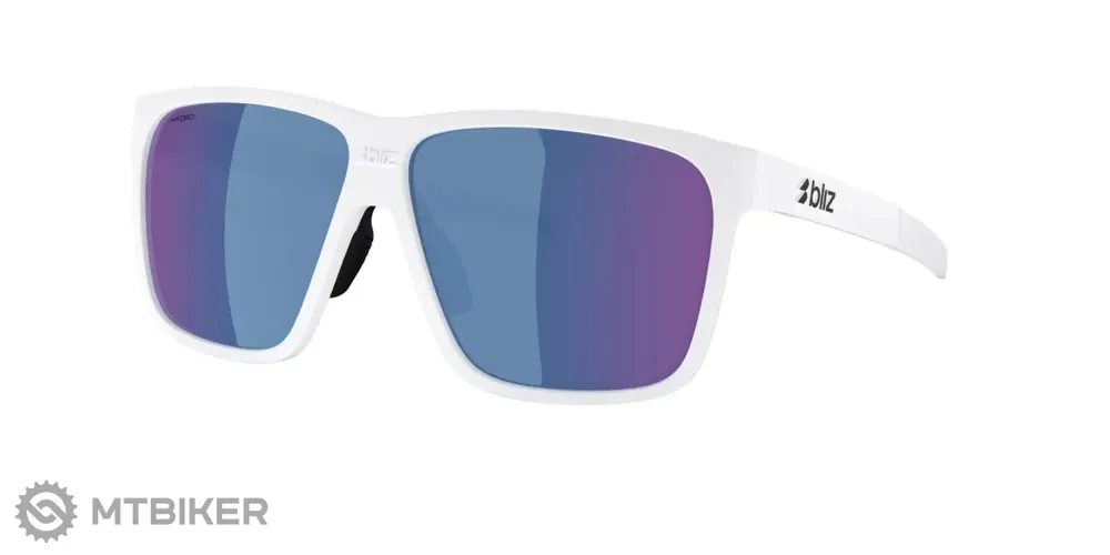 Bliz A001 brýle, White/Grey w Blue Mirror Ihned K Objednání