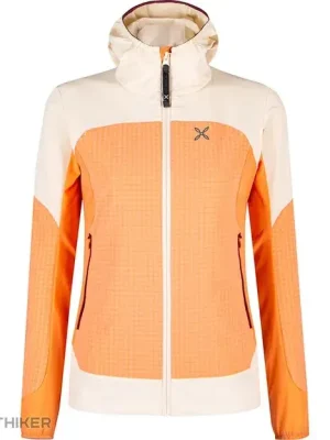 Cenový Hit Montura SEED HOODED dámská bunda, melon/shell