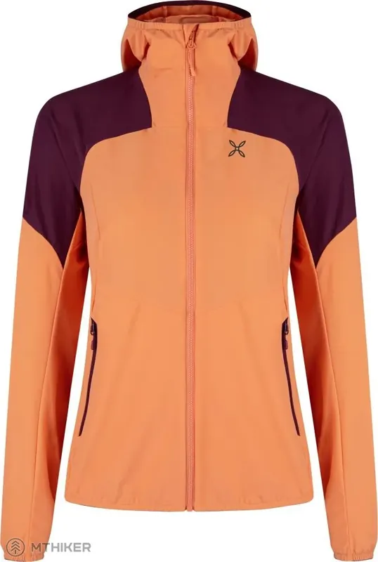 Montura RISE HOODED dámská bunda, melon/vinaccia Výhodná Nabídka