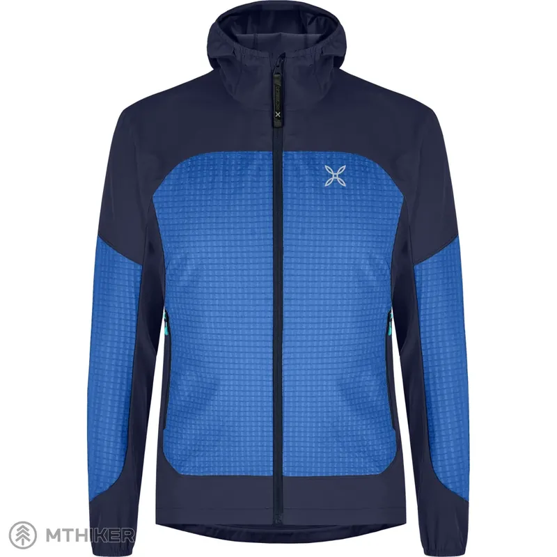 Akce Montura SEED HOODED bunda, světle modrá/grafita modrá