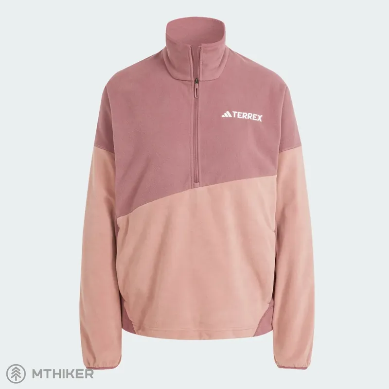 adidas Terrex Multi Climawarm Fleece dámská mikina, burgundy/warm clay Autentický