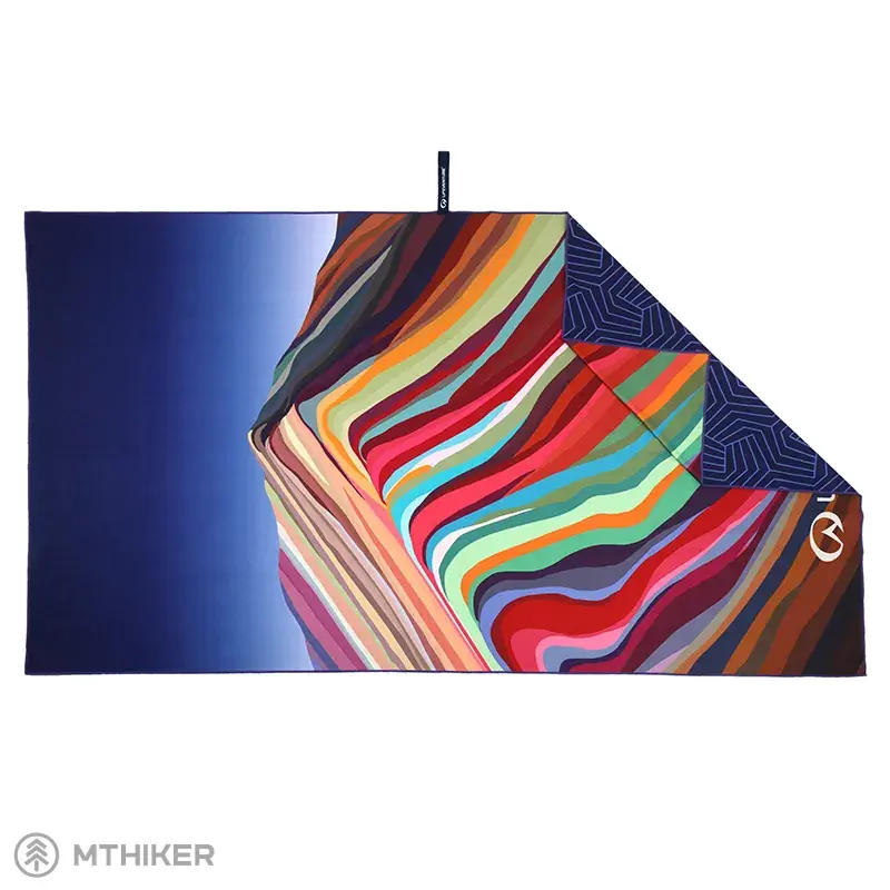 Vrácení Zdarma Lifeventure Recycled SoftFibre Trek Towel ručník, rainbow