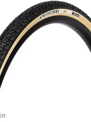 Cenově Výhodný Panaracer Gravelking X1 R 700x35C plášť, TLR, kevlar, černá/hnědá