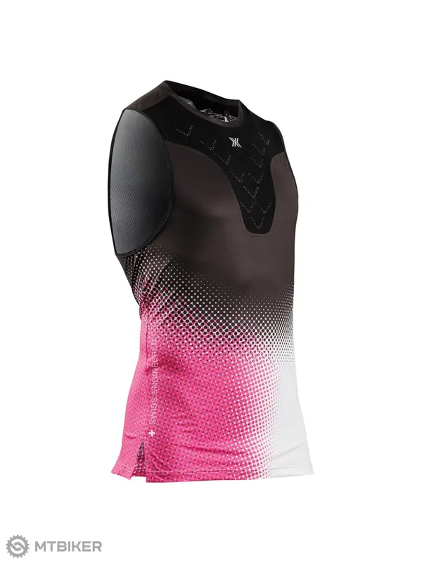 Aktuální X-BIONIC COREFUSION RUN unisex tílko, černá/růžová