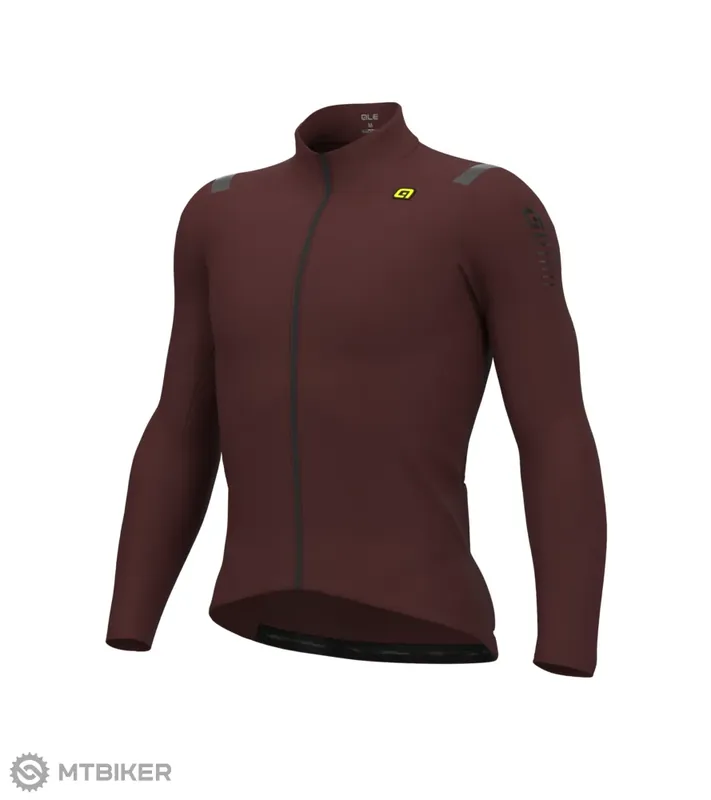 Cenová Bomba ALÉ R-EV1 WARM RACE dres, burgundy