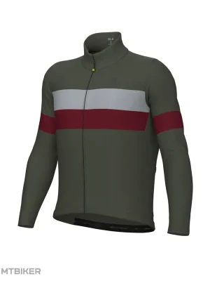 ALÉ OFF ROAD - GRAVEL WOOL LINE dres, bordeaux Nejlepší Volba