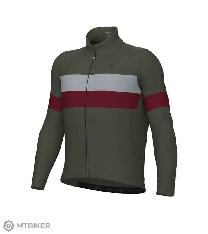 ALÉ OFF ROAD - GRAVEL WOOL LINE dres, bordeaux Nejlepší Volba