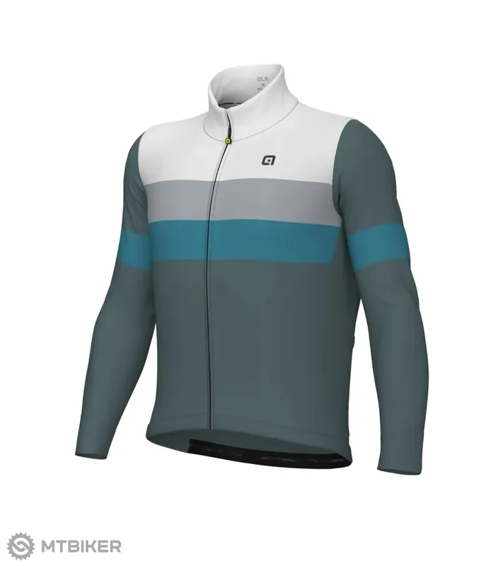 Oblíbený ALÉ OFF ROAD - GRAVEL WOOL LINE dres, ottanio blue