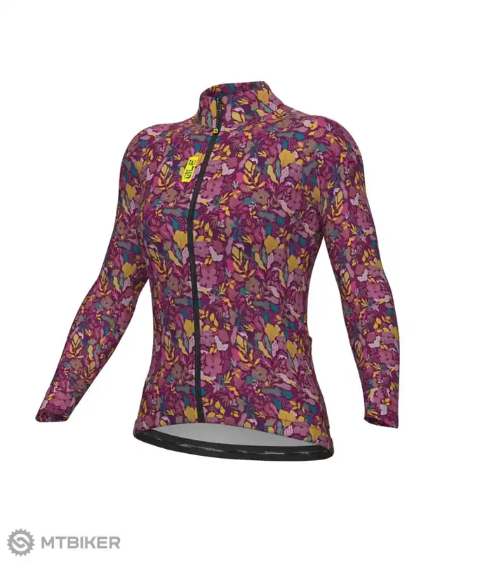 Nízká Cena ALÉ PRAGMA FLOWERY dámský dres, růžová