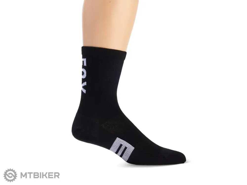 Fox 6" Flexair Merino ponožky, černá Speciální Cena