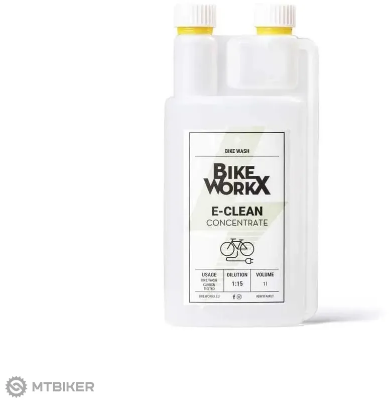 Tovární Cena BIKEWORKX E-Clean čistič, koncentrát, 1 l