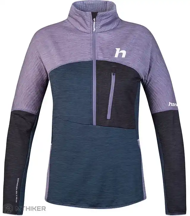 Hannah Meda Hz dámská mikina, lavender gray/stratified sea mel Must-Have