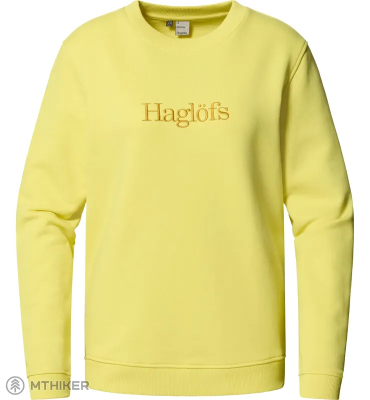 Haglöfs Crewneck mikina, žlutá Top Prodej