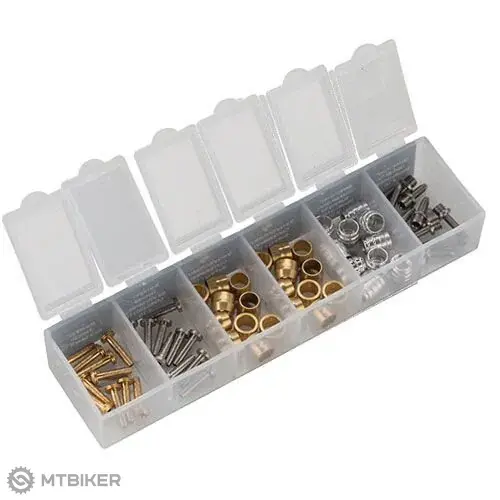 Jagwire Mini Combo Box sada spojovacího materiálu na hydraulické hadice Nakupujte Hned