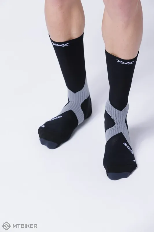 X-BIONIC X-SOCKS Bike Expert Crew ponožky, černá/charcoal Víkendová Akce