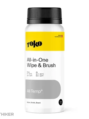 TOKO All-in-One Wipe & Brush vosk, 250 ml Pouze Dnes