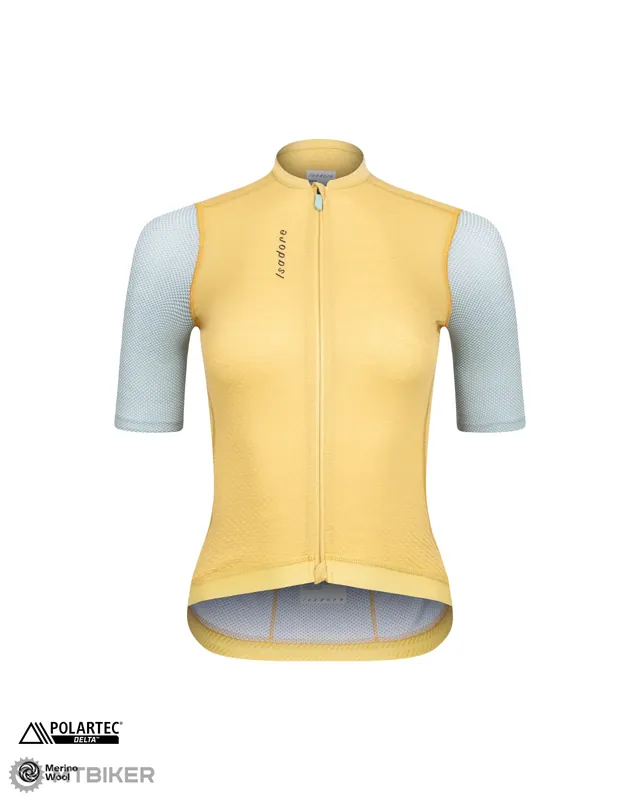 Značkový Isadore Signature Merino Air dámský dres, antique gold