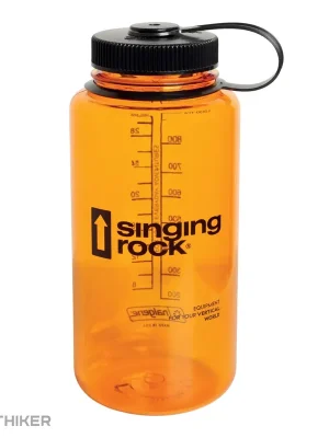 Vysoce Kvalitní Singing rock Nalgene Wide Mouth Sustain láhev, 1 l, oranžová