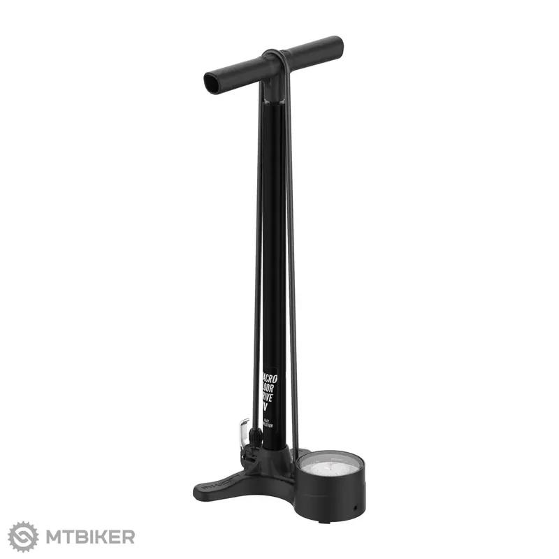 Sezónní Sleva Lezyne Macro HV Floor Drive servisní pumpa, černá