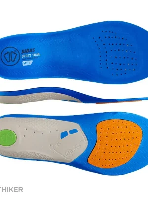 Sidas 3Feet Trail Mid vložky do bot Přímo Od Výrobce