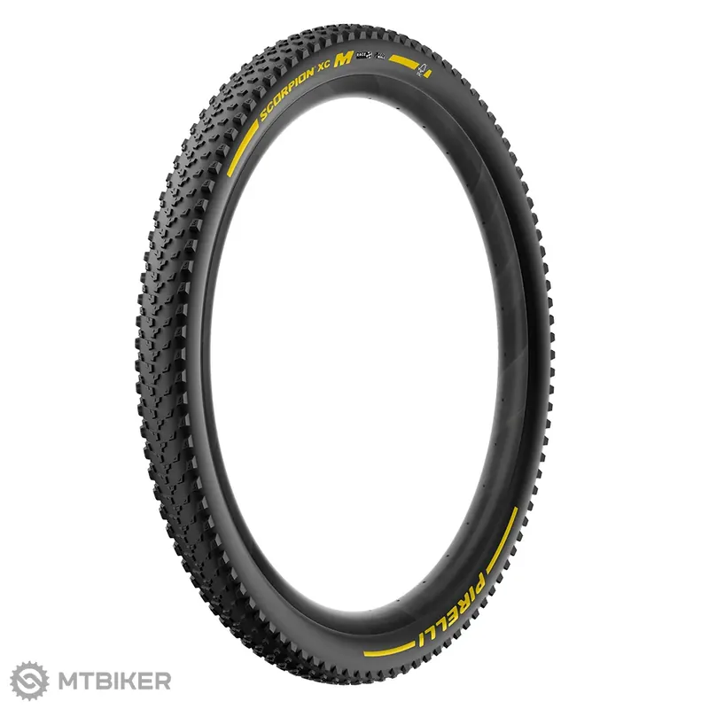 Hit Sezóny Pirelli Scorpion™ XC M 29x2.40" ProWALL Race XC Compound plášť, TLR, kevlar, Team Edition žlutá