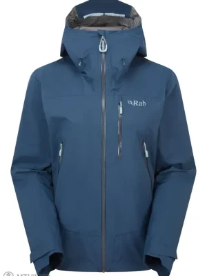 Výhodná Nabídka Rab Downpour Mountain dámská bunda, tempest blue
