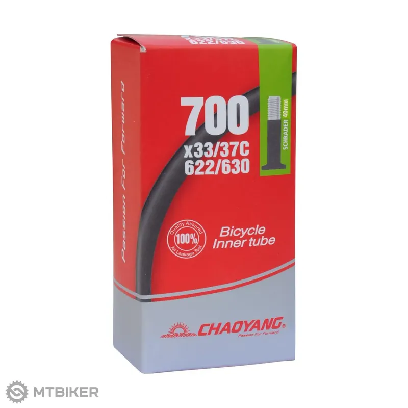 Víkendová Akce Chaoyang 700x33-37C duše, autoventil 40 mm