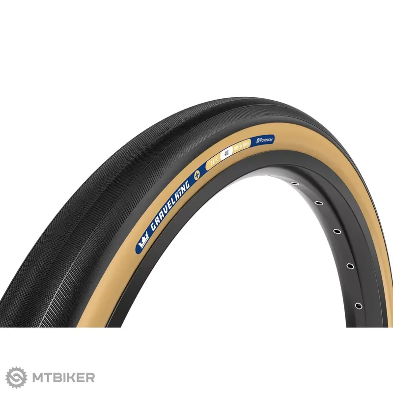 Nízká Cena Panaracer Gravelking Plus 700x40C plášť, TLR, kevlar, černá/hnědá