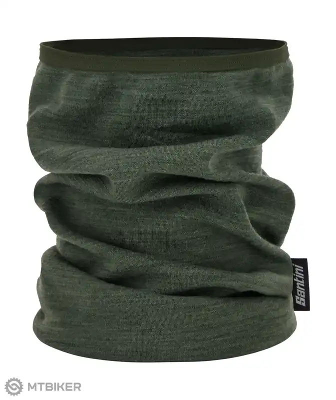 Santini Wool nákrčník, zelená Expresní Doručení
