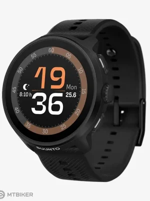Značkový Suunto Run hodinky, all black/silicone
