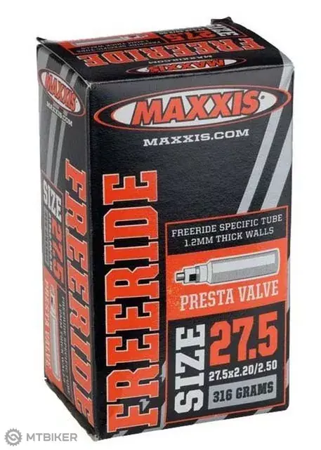 Časově Omezené Maxxis FREERIDE 27.5" x 2.2-2.5" duše, autoventilek