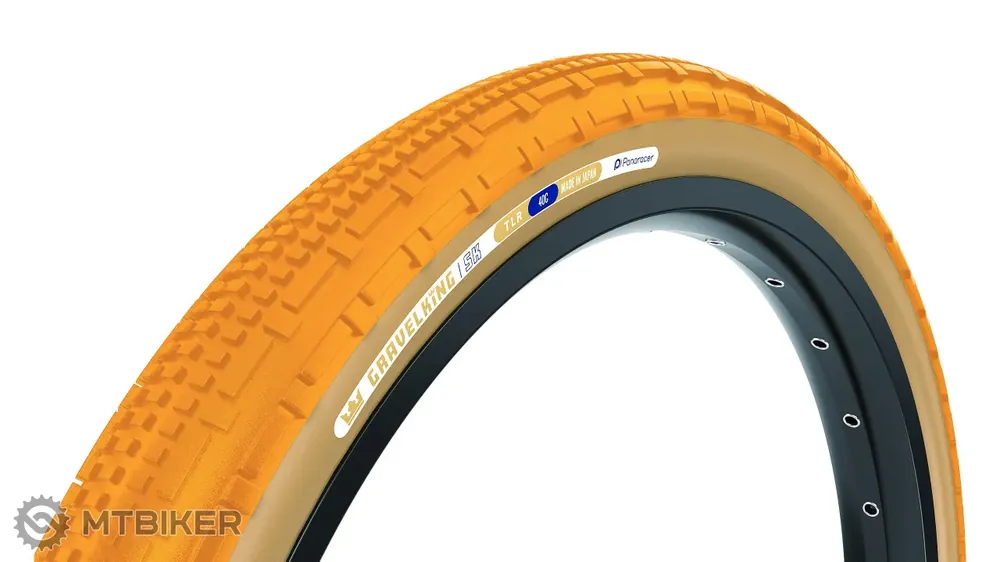 Nakupujte Hned Panaracer GravelKing SK 700x40C plášť, TLR, kevlar, žlutá/hnědá