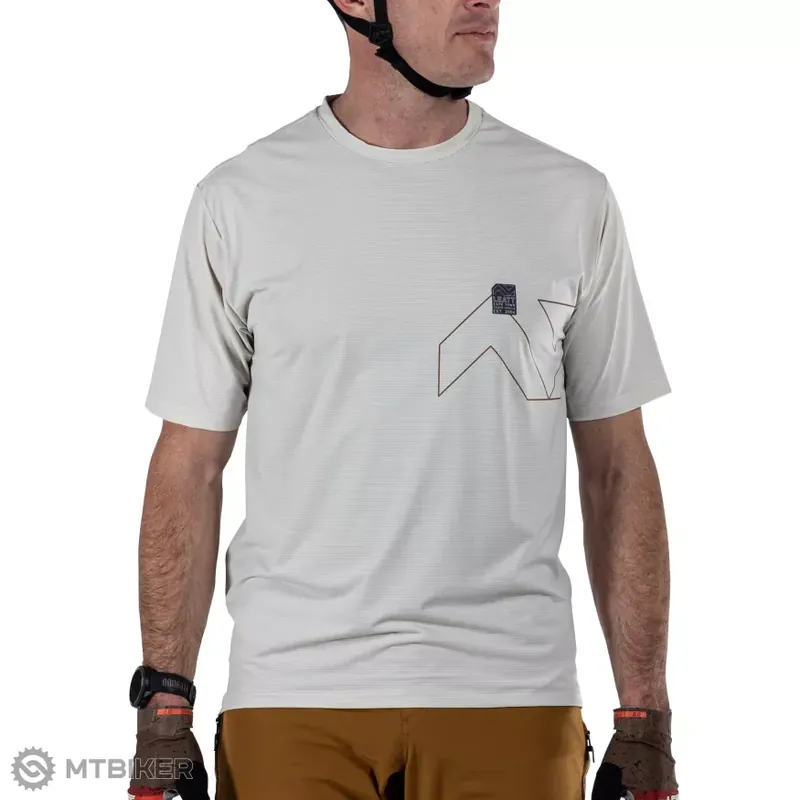 Hit Sezóny Leatt MTB Trail 1.0 X-Flow dres, cream