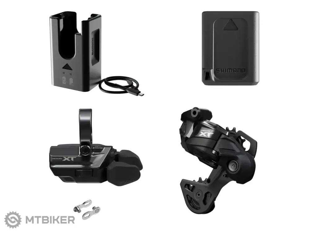 Speciální Cena Shimano XT Di2 Upgrade sada, 1x12, GS ramínko, na objímku, bez klik