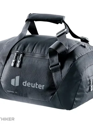 Autentický deuter Duffel taška, 35 l, černá