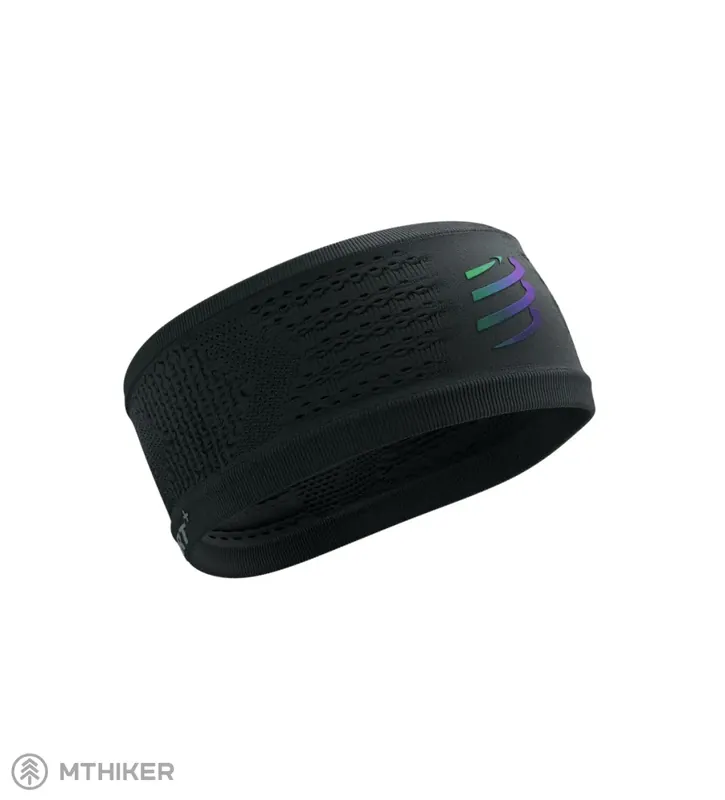 Ověřený COMPRESSPORT On/Off čelenka, aurora black/aurora
