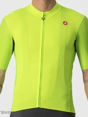 Super Cena Castelli ENDURANCE ELITE dres, limetková