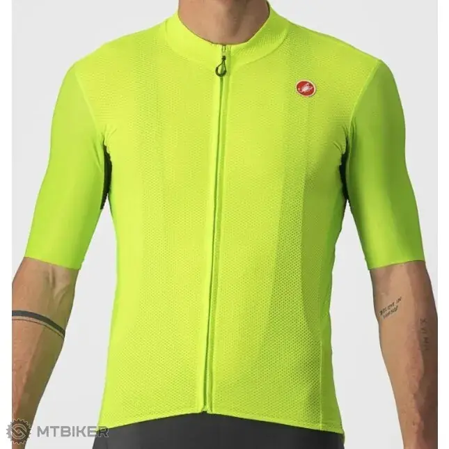 Super Cena Castelli ENDURANCE ELITE dres, limetková