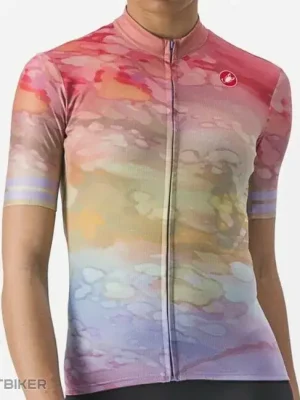Časově Omezené Castelli Marmo dámský dres, violet