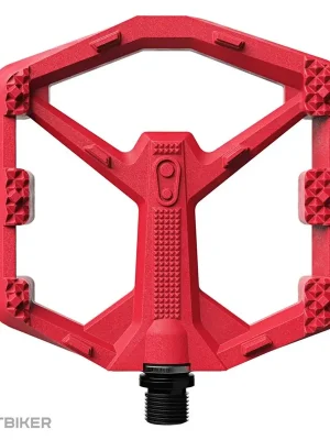 Crankbrothers Stamp 0 Large platformové pedály, červená Nízká Cena