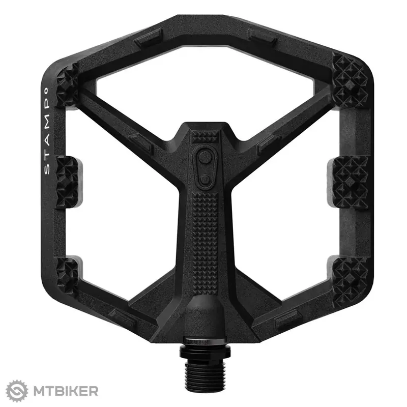 Originální Crankbrothers Stamp 0 Large platformové pedály, černá