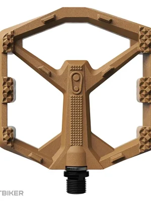 Vrácení Zdarma Crankbrothers Stamp 0 Large platformové pedály, hnědá