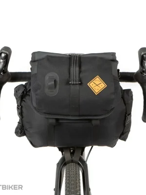 Bezpečná Platba Restrap Holster Bag Plus taška na řídítka, 18 l, černá